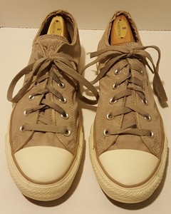 tan converse low tops