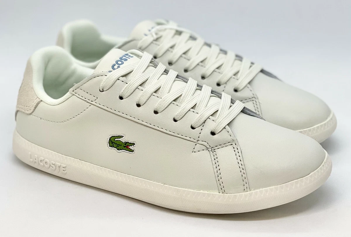 våben kapre Rytmisk Lacoste Women&#039;s Graduate Shoes - Size 8.5 - (7-36SPW003018C) (Off White)  | eBay