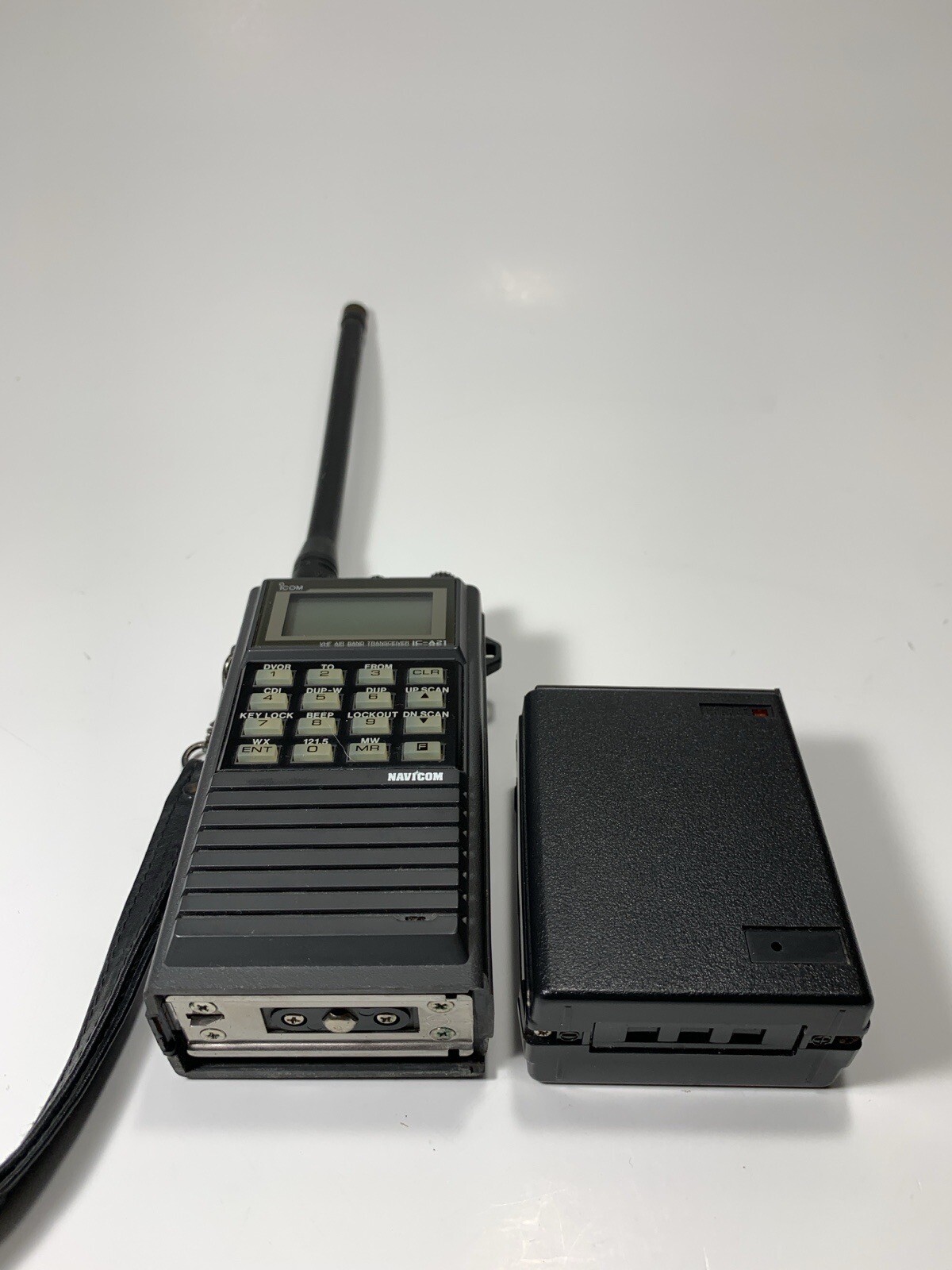 ICA21 HANDHELD 20CHANNEL VHF AIR BAND RADIO TRANSCEIVER. eBay