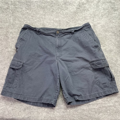 Columbia Cargo Shorts Men 42 Blue Omni 