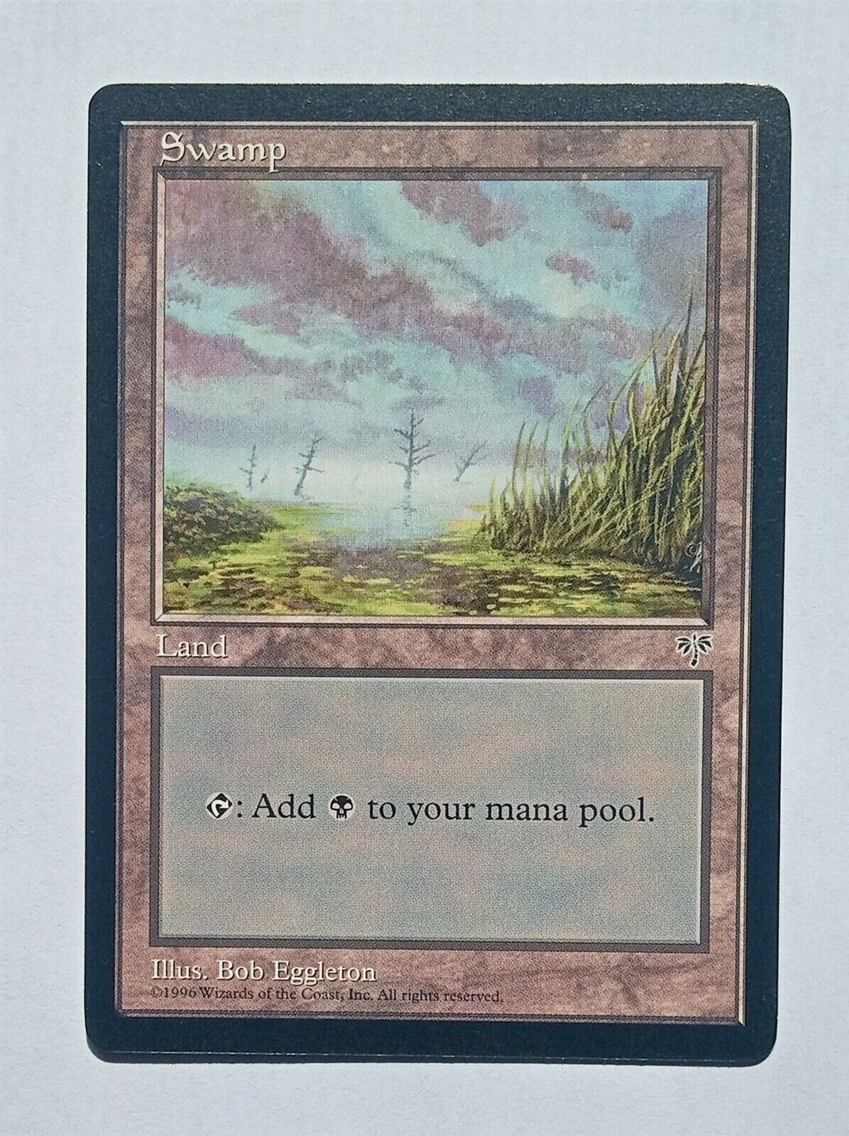 Magic MTG - Swamp Mirage Basic Land 1996 L/P NM