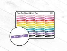 2237 Cancelled Planner Stickers2237
