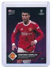 2021 Topps Now UCL #036 Cristiano Ronaldo Purple Parallel 77/99 UCL Record