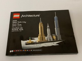 LEGO New York City LEGO Architecture (21028) Incomplete/READ