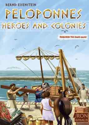 Peloponnese - Heroes and Colonies - Expansion, Irongames