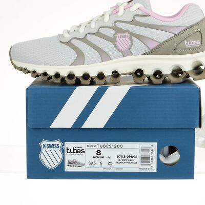K-Swiss Tubes 200 Women's Running Shoe 97112-098 MOONRCK/VPRBL