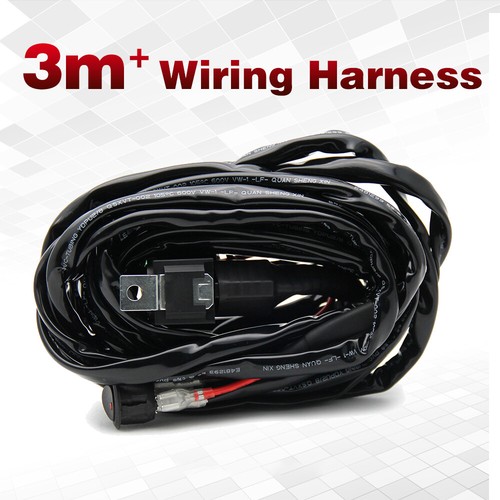 Wiring Harness Kit LED Light Bar 12V 40Amp Relay Fuse ON-Off Switch 1 Lead - Picture 12 of 12