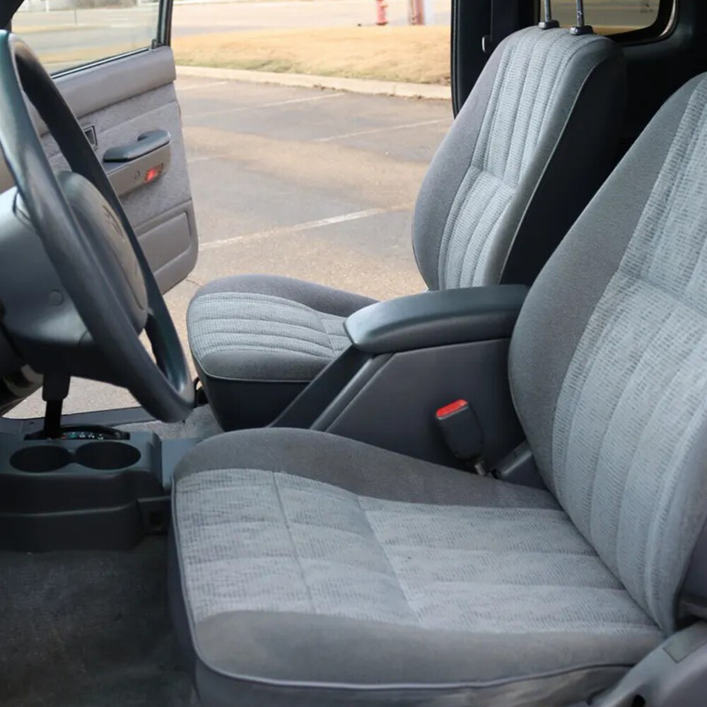 New Car Gray Center Console Lid & Latch For 95-00 Toyota Tacoma 96-98 4Runner