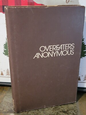 Vintage 1980 OVEREATERS ANONYMOUS * HC/DJ  1st Edition *  