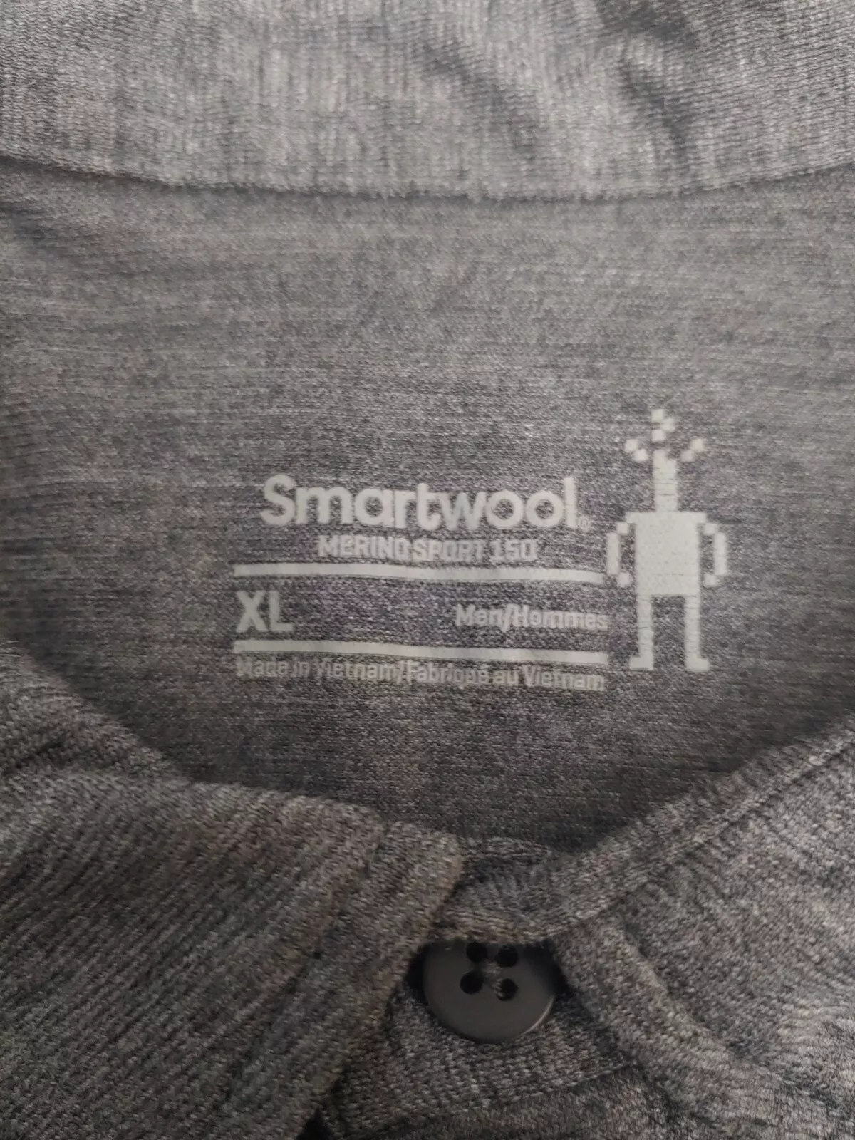 smartwool merino sport 150 long sleeve polo pullover shirt