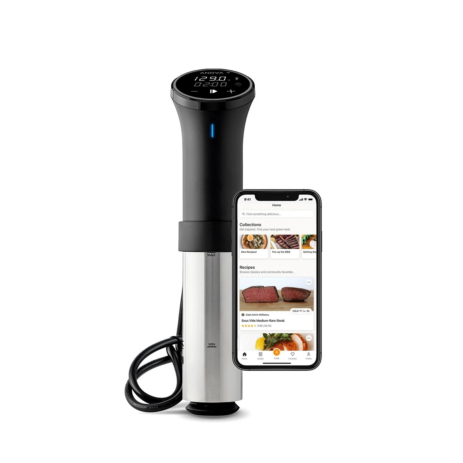 Anova Culinary Sous Vide Precision Cooker 3.0 (WiFi), 1100 Watts