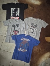 Herren Kleiderpaket Marvel Mickey Mouse T-Shirt Kurzarm Paket Comic Shirts M/L
