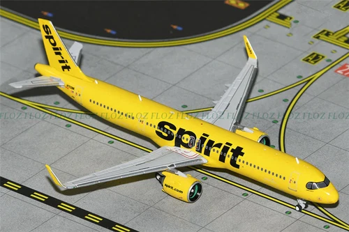 GeminiJets Spirit Airbus A321neo N702NK 1:400 Aircraft Pre-built Model
