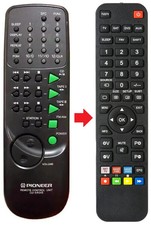 Telecomando adatto per PIONEER XR-P2000 | XR-P250 | XRP150