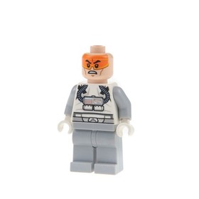 1x Lego Minifigure Star Wars Episode 3 Clone Trooper Pilot Grey Helmet 75072 sw0608