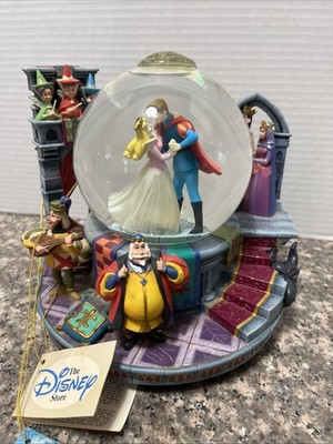DEFECTIVE Disney Sleeping Beauty Prince Philip dancing Snow Globe  Beaut G3D