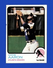 1973 Topps Set-Break #100 Hank Aaron LOW GRADE *GMCARDS*