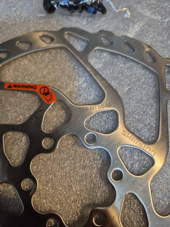 Ротор дискового тормоза Shimano SM-RT66-M 6 болтов 180 мм - Изображение 2 из 4