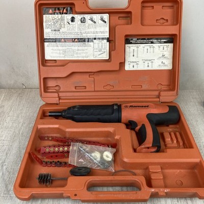 Ramset Cobra+ Plus 0.27 Caliber Semi-Automatic Powder-Actuated Tool + Extras