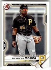 2021 Bowman Draft #BD-75 Alexander Mojica Pittsburgh Pirates Baseball