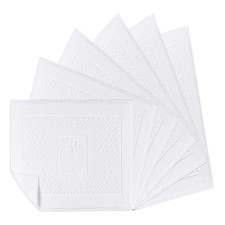 Astrea Textiles Bath Rug Bathroom Floor Mats - Washable Bathtub Shower Sink