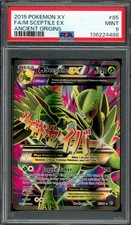 Pokemon TCG XY Ancient Origins #85 M Sceptile ex Full Art PSA 9 MINT