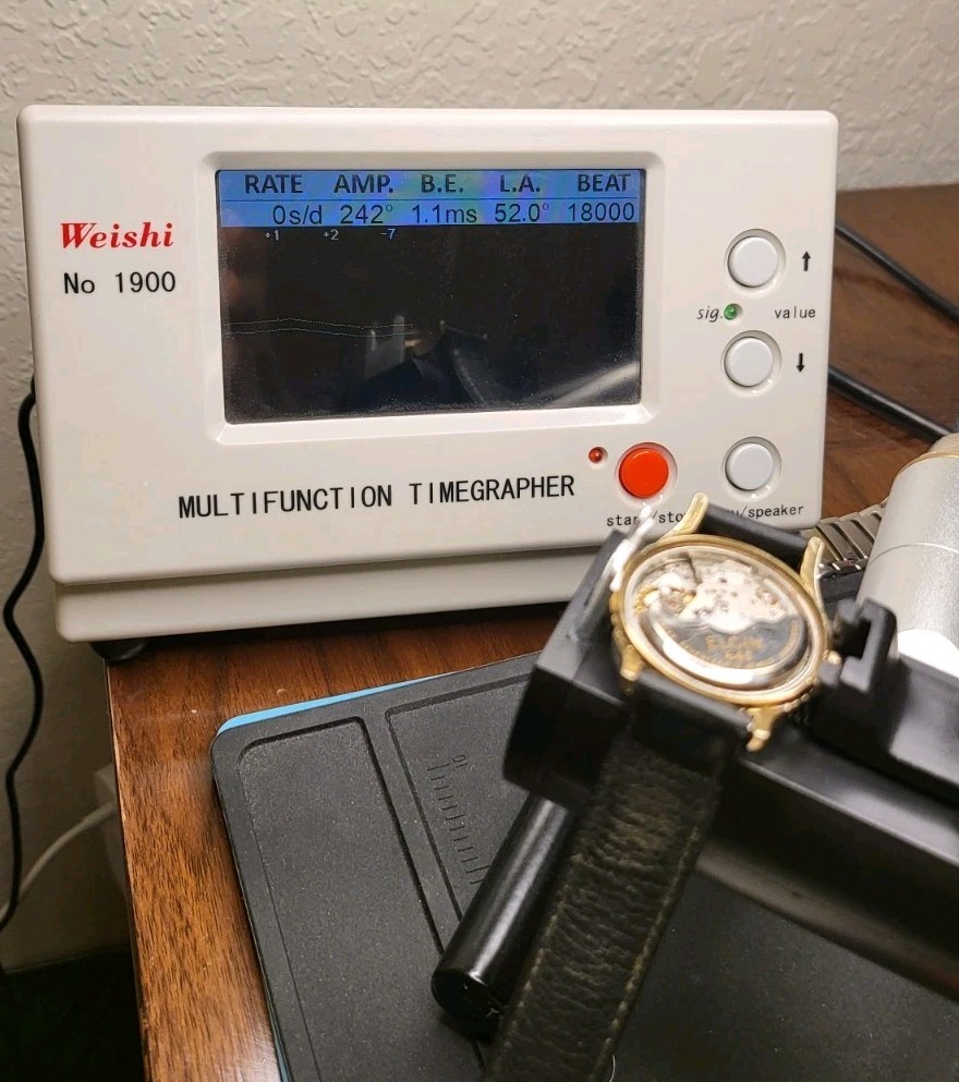 1960s Elgin  Shockmaster Automatic ( serviced ) - image 3