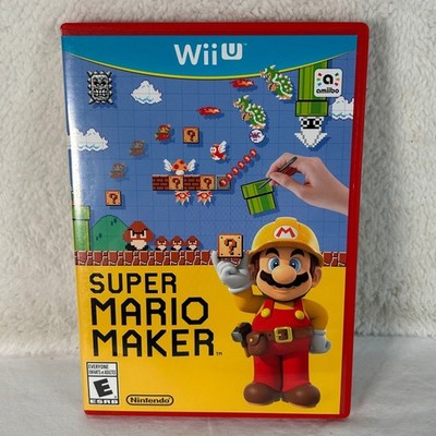 Nintendo Wii U Super Mario Maker Game Complete CIB