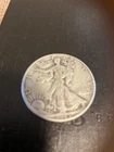 1945 UNITED STATES US WALKING LIBERTY Silver Half Dollar Coin EAGLE