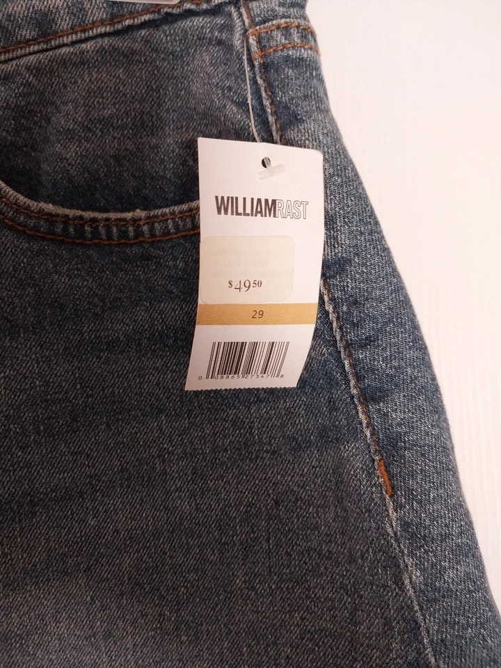 Falda vaquera William Rast nueva con etiquetas talla 29 parte inferior deshilachada Foto 2 de 4