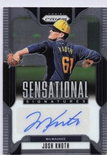 Josh Knoth 2025 Panini Prizm #SS-JK Sensational Signatures Auto