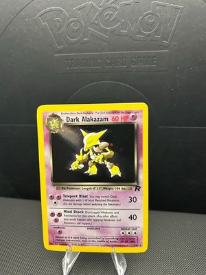 Dunkles Simsala (TR 1) Team Rocket Englisch Pokemon Karte