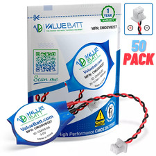 Laptop Battery 2 Pin CMOS CR2032 3V For Acer Dell HP Lenovo Toshiba IBM 50-Pack