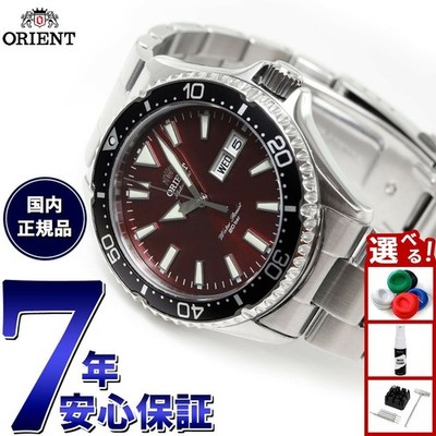 Orient Sports RN-AA0003R Kamasu Rot Automatik Taucheruhr Made in Japan JDM NEU