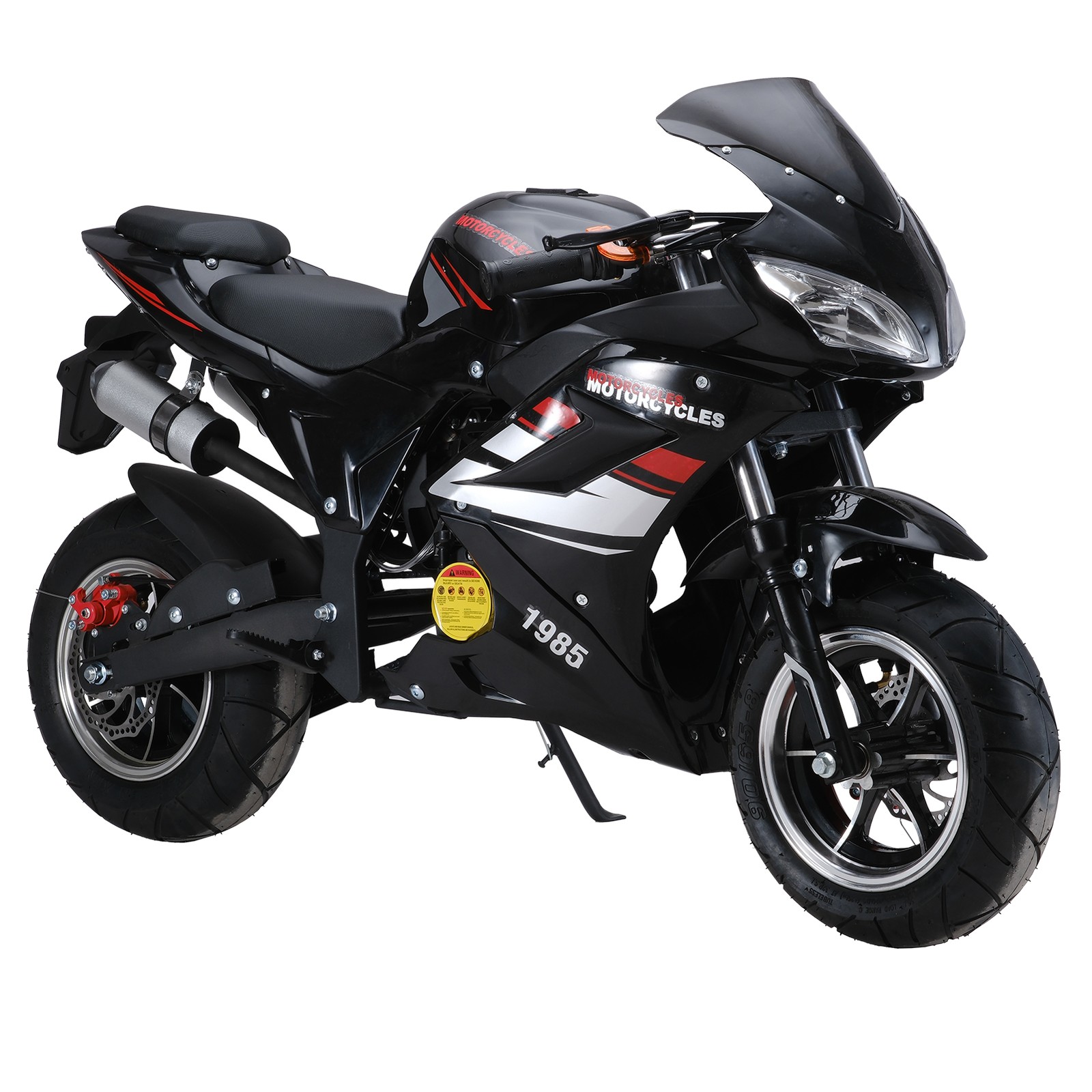  Pocket Rocket Motorcycle | Gas-Powered 49cc Mini Pocket Rocket Bike | 4-Stroke