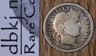 1907 O - Liberty Head "Barber" Silver Dime 10¢ - G - Good dbkjC New Orleans Barber
