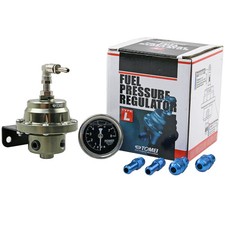 Tomei Fuel Pressure Regulator Type-l With Meter Black Gauge Engine Motor Air