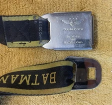 Batman buckle down Belt  One size adjustable up to about 44 inches