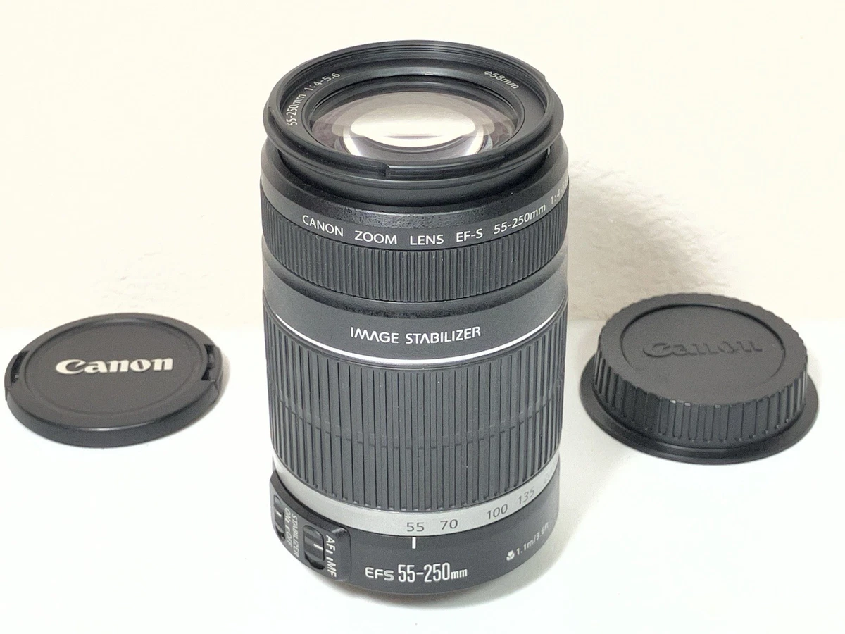 Canon EF-S 55-250mm Focal Camera Lenses for sale | eBay