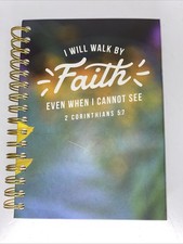 Spiral Journal/Notebook - With Lines - Bible Verse