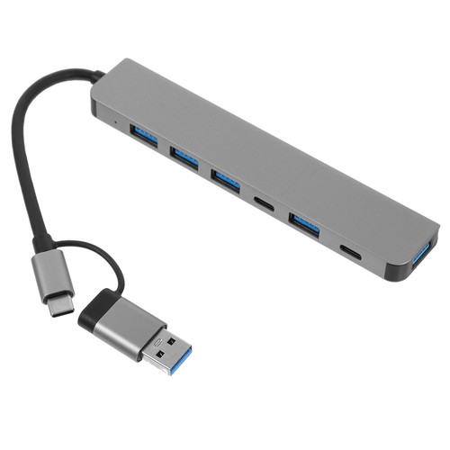 Seven-in-one Expansion Dock Usb to Splitter Port Expander for Laptop - 第 4/12 張圖片