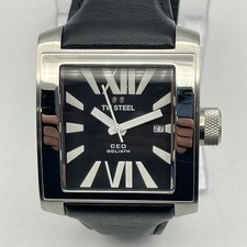 TW Steel CEO Goliath Men's Watch - Black Strap - CE3004 - NEEDS BATTERY