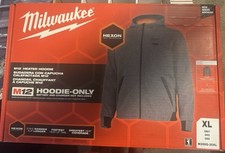 Milwaukee M200G-20XL M12 Heated Full-Zip Hoodie Gray XL HEXON NEW