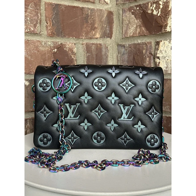 Louis Vuitton Coussin Pochette Monogram Embossed Lambskin - SKI LE 56654