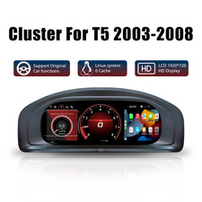 Für VW Transporter T5 2003-08 Digital Cockpit Kombiinstrument Tacho Linkslenker