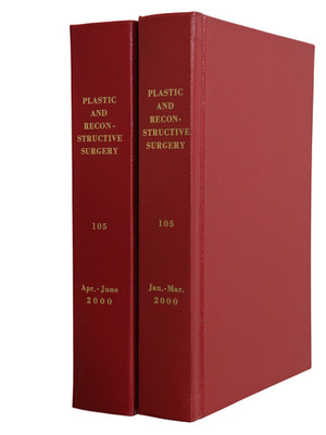 Plastic and Reconstructive Surgery Vol 105 2000 Medical Journal 2-Book Hardcover
