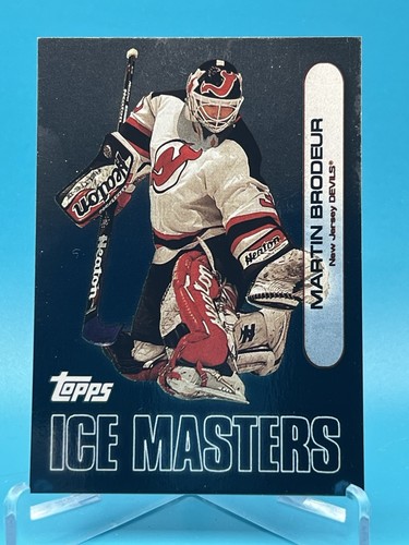 1999-00 Topps Ice Masters Martin Brodeur #IM11 HOF - Picture 1 of 2
