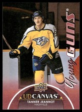 2021-22 Upper Deck UD Canvas YG Tanner Jeannot Rookie Nashville Predators #C94