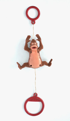 RARE 1960s JUNGLE BOOK KING LOUIE STRING TOY Disney Vintage Original Figurine