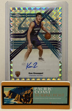2025-26 Topps Chrome- KON KNUEPPEL #NS-KK- Rookie Next Stop Signatures (Clean)